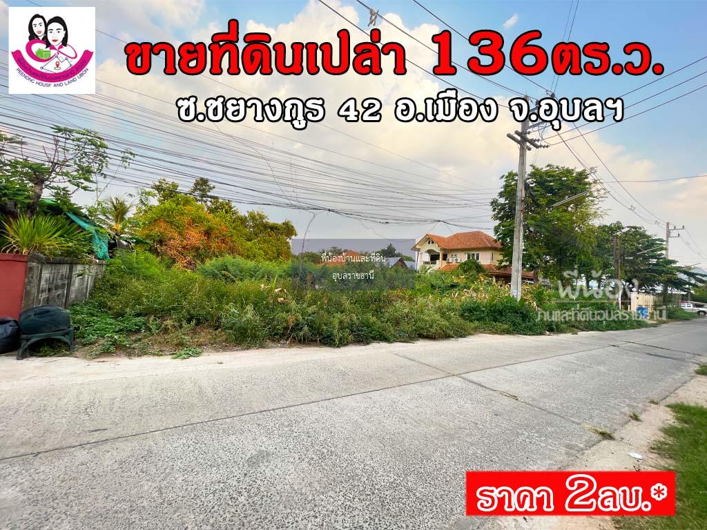 ขายที่ดินเปล่า (ในซอยมอเตอร์ไบค์) ซอยชยางกูร42 